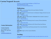 Tablet Screenshot of nesgaard.com